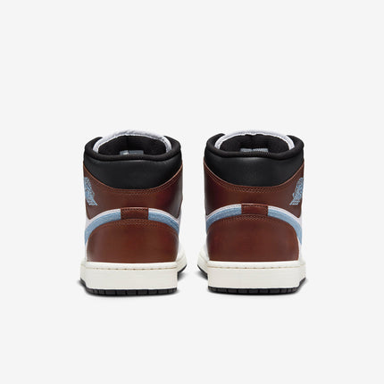Air Jordan 1 Mid SE 'Brown / Blue Grey' (2024) | SOLE SERIOUSS [5]