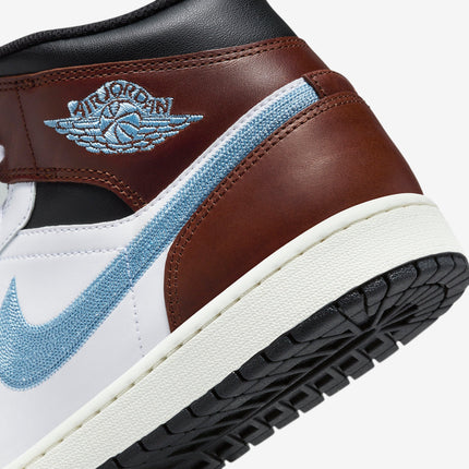 Air Jordan 1 Mid SE 'Brown / Blue Grey' (2024) | SOLE SERIOUSS [7]