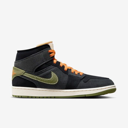 Air Jordan 1 Mid SE Craft 'Anthracite / Light Olive' (2023) | SOLE SERIOUSS [2]