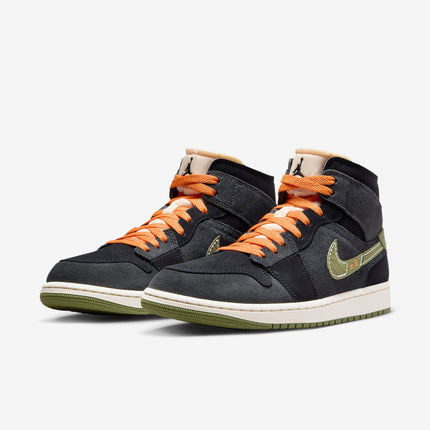 Air Jordan 1 Mid SE Craft 'Anthracite / Light Olive' (2023) | SOLE SERIOUSS [3]