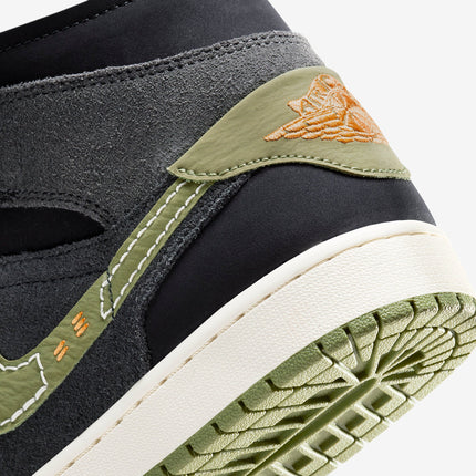 Air Jordan 1 Mid SE Craft 'Anthracite / Light Olive' (2023) | SOLE SERIOUSS [7]