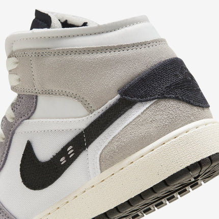 Air Jordan 1 Mid SE Craft 'Cement Grey / Black' (2023) (GS) | SOLE SERIOUSS [7]