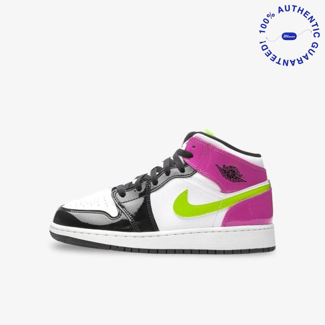Air Jordan 1 Mid SE 'Cyber / Fuchsia' (2020) (GS) | SOLE SERIOUSS [1]