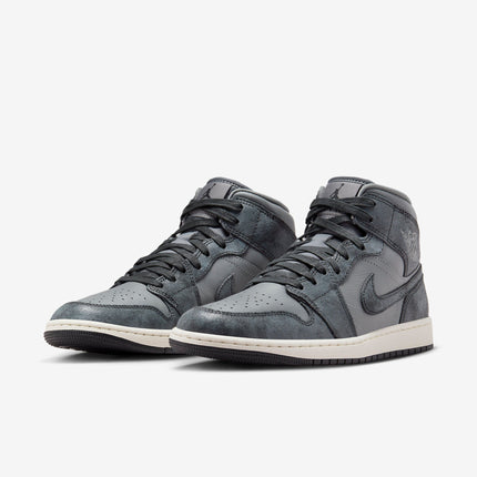 Air Jordan 1 Mid SE 'Distressed Smoke Grey' (2024) (Womens) | SOLE SERIOUSS [3]