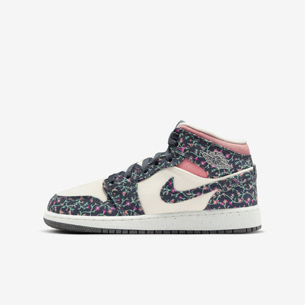Air Jordan 1 Mid SE 'Floral' (2024) (GS) | SOLE SERIOUSS [1]