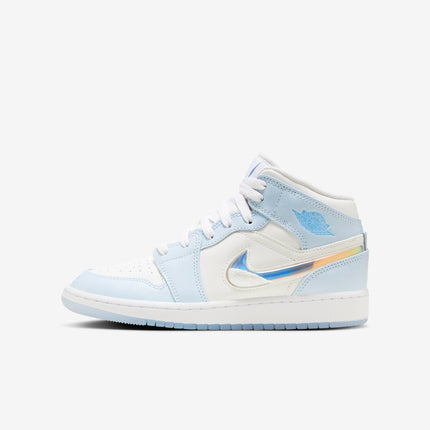 Air Jordan 1 Mid SE 'Glitter Swoosh' (2023) (GS) | SOLE SERIOUSS [1]