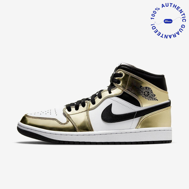 Air Jordan 1 Mid SE 'Metallic Gold' (2020) | SOLE SERIOUSS [1]