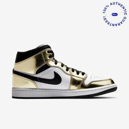 Air Jordan 1 Mid SE 'Metallic Gold' (2020) | SOLE SERIOUSS [2]