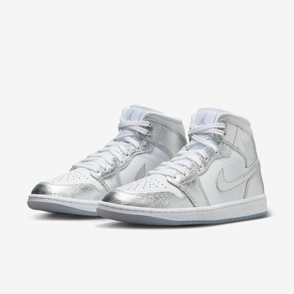 Air Jordan 1 Mid SE 'Metallic Silver' (2024) (Womens) | SOLE SERIOUSS [3]