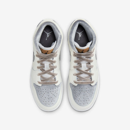 Air Jordan 1 Mid SE 'Pewter Velvet Toe' (2023) (GS) | SOLE SERIOUSS [4]