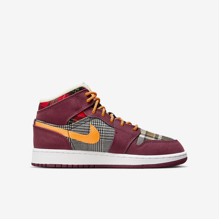 Air Jordan 1 Mid SE 'Plaid' (2023) (GS) | SOLE SERIOUSS [2]
