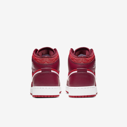 Air Jordan 1 Mid SE 'Red Quilt / Valentine's Day' (2020) (GS) | SOLE SERIOUSS [4]