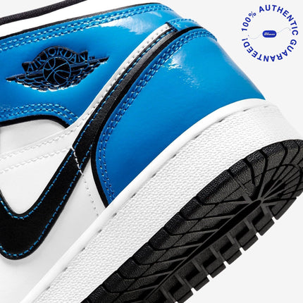 Air Jordan 1 Mid SE 'Signal Blue' (2021) (GS) | SOLE SERIOUSS [5]