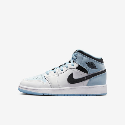 Air Jordan 1 Mid SE 'White / Ice Blue' (2023) (GS) | SOLE SERIOUSS [1]