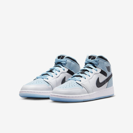 Air Jordan 1 Mid SE 'White / Ice Blue' (2023) (GS) | SOLE SERIOUSS [3]
