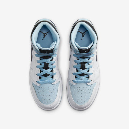 Air Jordan 1 Mid SE 'White / Ice Blue' (2023) (GS) | SOLE SERIOUSS [4]