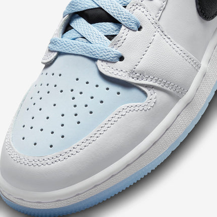 Air Jordan 1 Mid SE 'White / Ice Blue' (2023) (GS) | SOLE SERIOUSS [6]