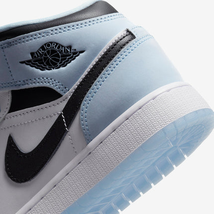 Air Jordan 1 Mid SE 'White / Ice Blue' (2023) (GS) | SOLE SERIOUSS [7]