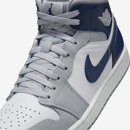 Air Jordan 1 Mid 'Wolf Grey / Midnight Navy' (2024) | SOLE SERIOUSS [6]