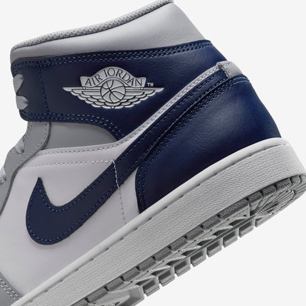 Air Jordan 1 Mid 'Wolf Grey / Midnight Navy' (2024) | SOLE SERIOUSS [7]