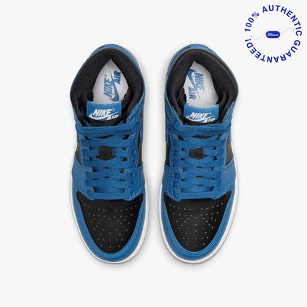 Air Jordan 1 Retro High OG 'Dark Marina Blue / Black' (2022) (GS) | SOLE SERIOUSS [4]