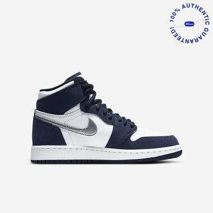 Air Jordan 1 Retro High OG 'Japan Midnight Navy' (2020) (GS) | SOLE SERIOUSS [2]