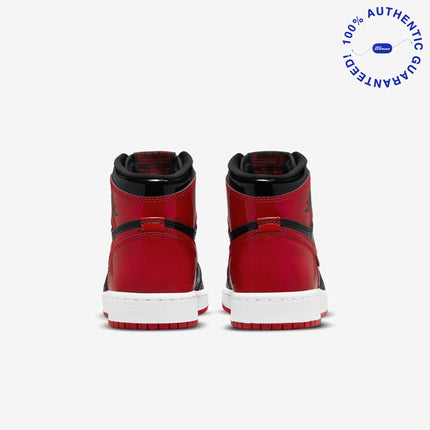 Air Jordan 1 Retro High OG 'Reimagined Patent Bred / Banned' (2021) (GS) | SOLE SERIOUSS [5]