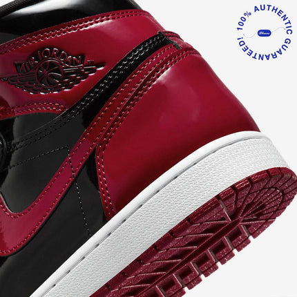 Air Jordan 1 Retro High OG 'Reimagined Patent Bred / Banned' (2021) | SOLE SERIOUSS [9]