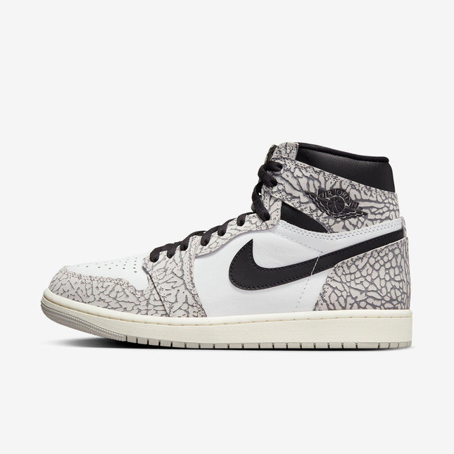 Air Jordan 1 Retro High OG 'White Cement / Elephant Print' (2023) | SOLE SERIOUSS [1]
