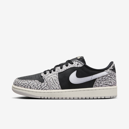 Air Jordan 1 Retro Low OG 'Black Cement' (2023) (Womens) | SOLE SERIOUSS [1]