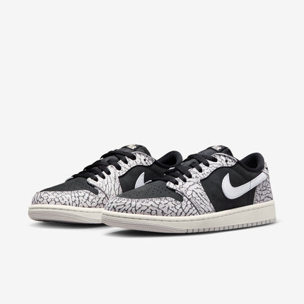 Air Jordan 1 Retro Low OG 'Black Cement' (2023) (Womens) | SOLE SERIOUSS [3]