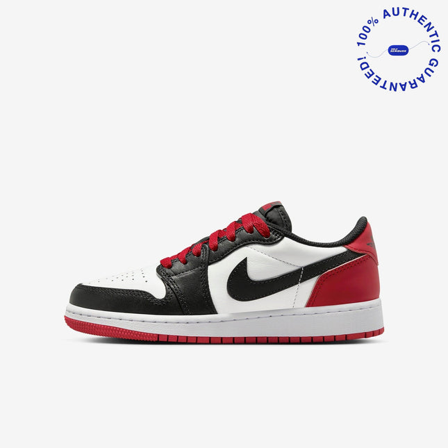 Air Jordan 1 Retro Low OG 'Black Toe' (2023) (GS) | SOLE SERIOUSS [1]