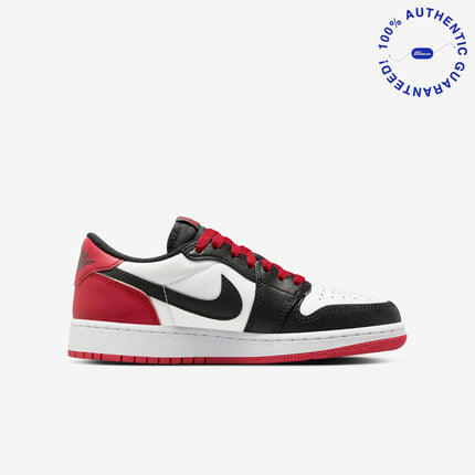 Air Jordan 1 Retro Low OG 'Black Toe' (2023) (GS) | SOLE SERIOUSS [2]