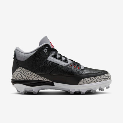 Air Jordan 3 Mid Retro MCS 'Black Cement' (2024) | SOLE SERIOUSS [2]