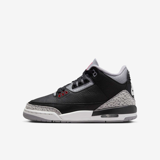 Air Jordan 3 Retro 'Black Cement' (2024) (GS) | SOLE SERIOUSS [1]