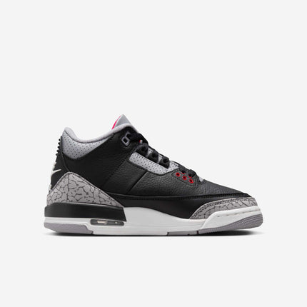 Air Jordan 3 Retro 'Black Cement' (2024) (GS) | SOLE SERIOUSS [2]