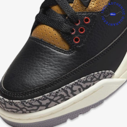 Air Jordan 3 Retro 'Black Cement / Metallic Gold' (2022) (Womens) | SOLE SERIOUSS [7]