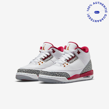 Air Jordan 3 Retro 'Cardinal' (2022) (GS) | SOLE SERIOUSS [3]