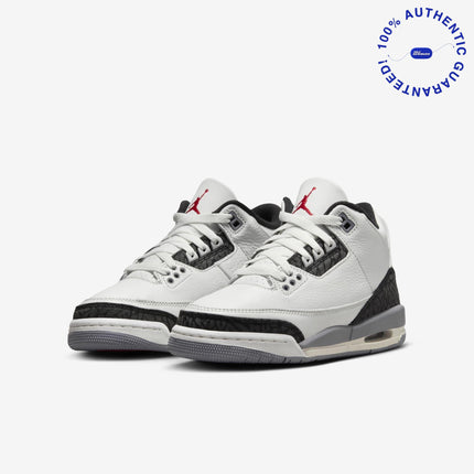 Air Jordan 3 Retro 'Cement Grey' (2024) (GS) | SOLE SERIOUSS [3]