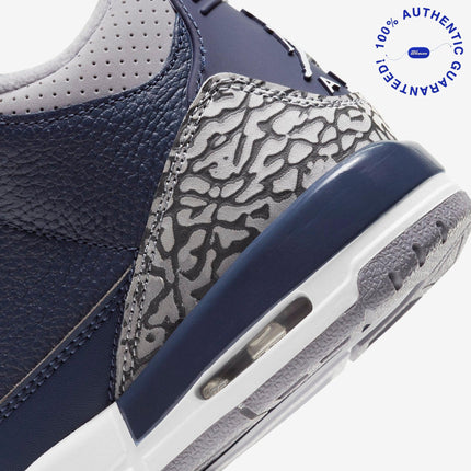 Air Jordan 3 Retro 'Georgetown Hoyas / Midnight Navy' (2021) (GS) | SOLE SERIOUSS [7]