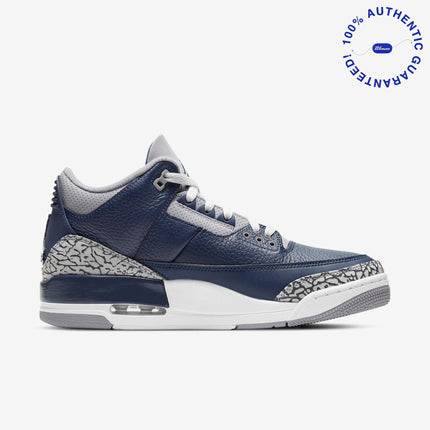 Air Jordan 3 Retro 'Georgetown Hoyas / Midnight Navy' (2021) | SOLE SERIOUSS [2]