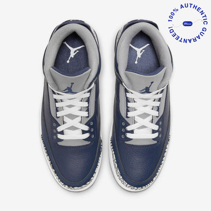 Air Jordan 3 Retro 'Georgetown Hoyas / Midnight Navy' (2021) | SOLE SERIOUSS [4]