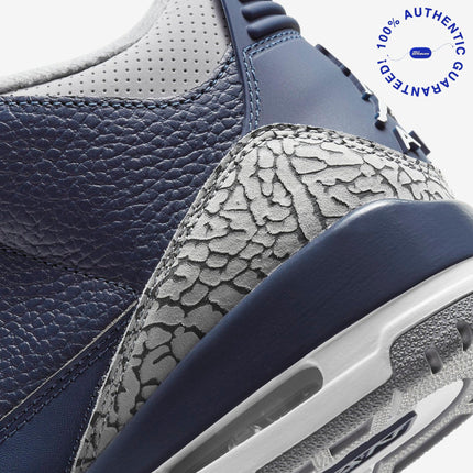 Air Jordan 3 Retro 'Georgetown Hoyas / Midnight Navy' (2021) | SOLE SERIOUSS [7]