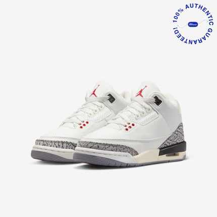 Air Jordan 3 Retro 'Reimagined White Cement' (2023) (GS) | SOLE SERIOUSS [3]