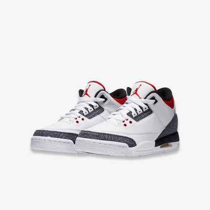 Air Jordan 3 Retro SE 'Denim Fire Red' (Nike Air) (2020) (GS) | SOLE SERIOUSS [3]