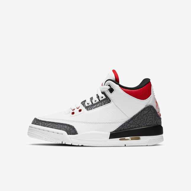 Air Jordan 3 Retro SE-T 'Denim Fire Red' (Japan Jumpman) (2020) (GS) | SOLE SERIOUSS [1]