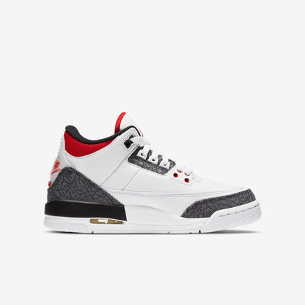 Air Jordan 3 Retro SE-T 'Denim Fire Red' (Japan Jumpman) (2020) (GS) | SOLE SERIOUSS [2]