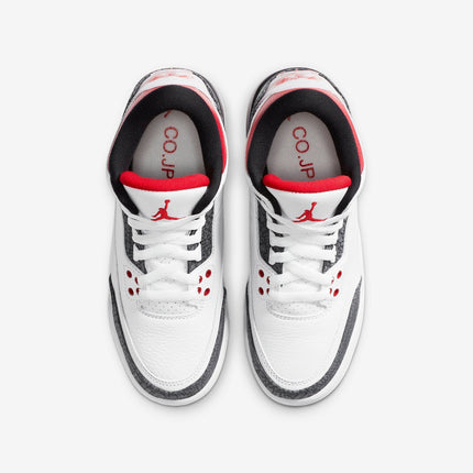 Air Jordan 3 Retro SE-T 'Denim Fire Red' (Japan Jumpman) (2020) (GS) | SOLE SERIOUSS [4]