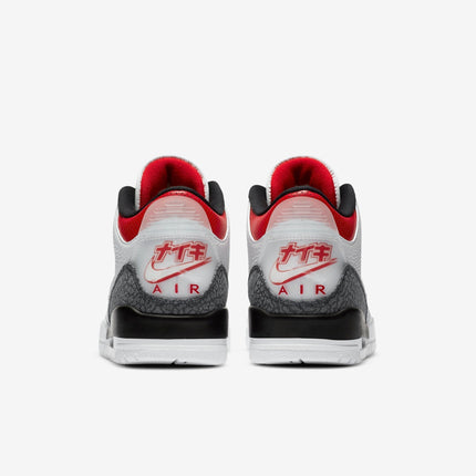 Air Jordan 3 Retro SE-T 'Denim Fire Red' (Japan Jumpman) (2020) | SOLE SERIOUSS [5]