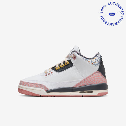 Air Jordan 3 Retro 'Vintage Floral / Red Stardust' (2024) (GS) | SOLE SERIOUSS [1]